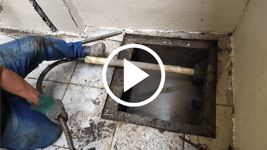 Serviços de desentupimento